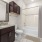 bathroom with modern finishes