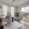 living area that includes ample seating spaces and bright lighting