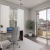 living area that includes ample seating spaces and bright lighting