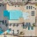 aerial view resort style pool with seating