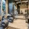 Large fitness center with cardio and weight lifting equipment.